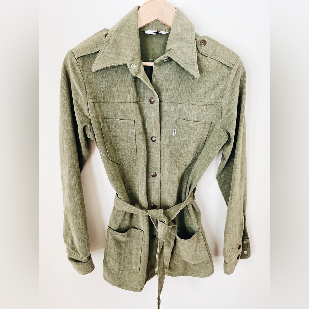 Rare 70’s Levi’s Belted Denim Jacket.